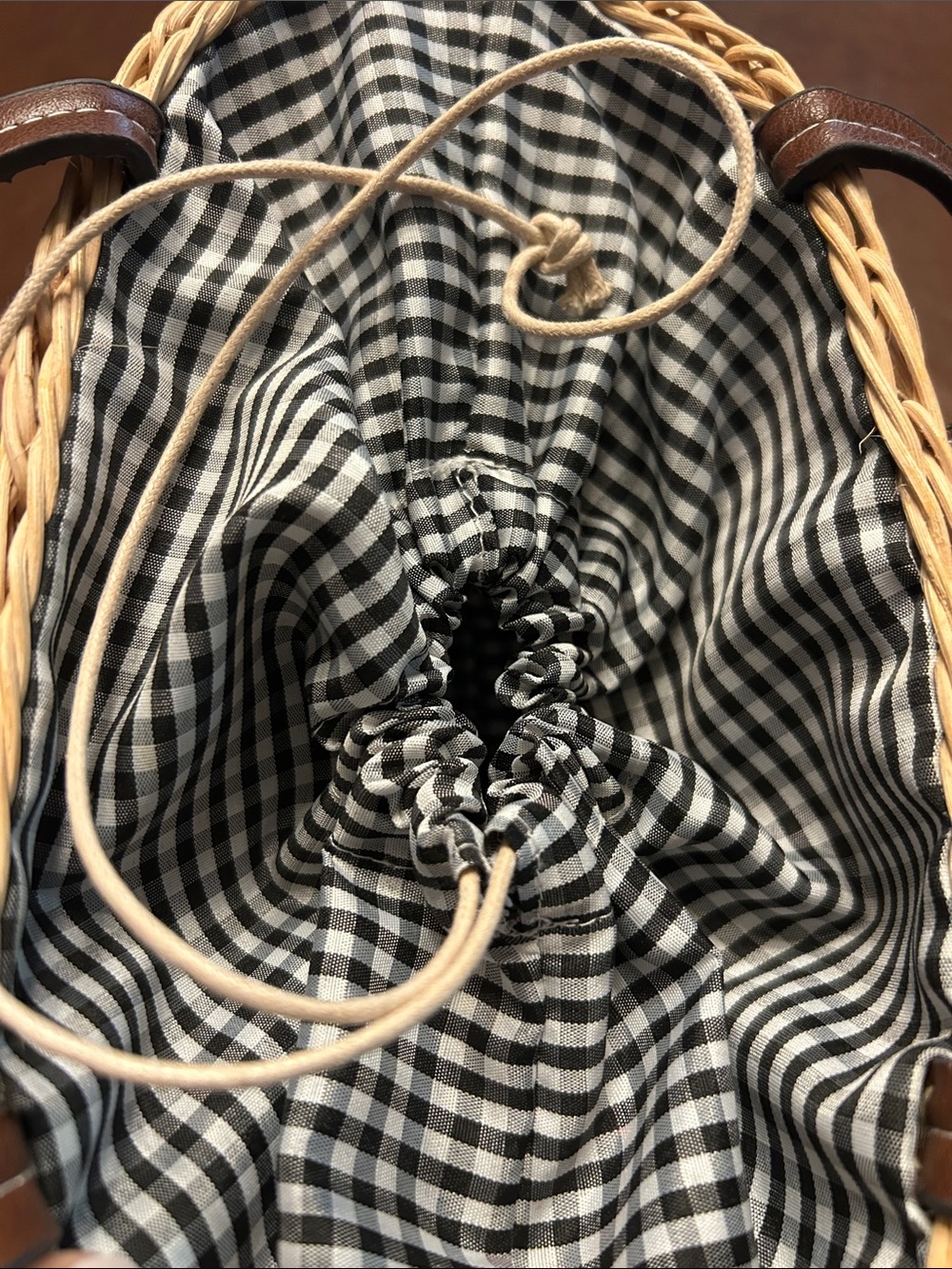 Women’s C&C California Ratten Basket Bag - Picture 7 of 7